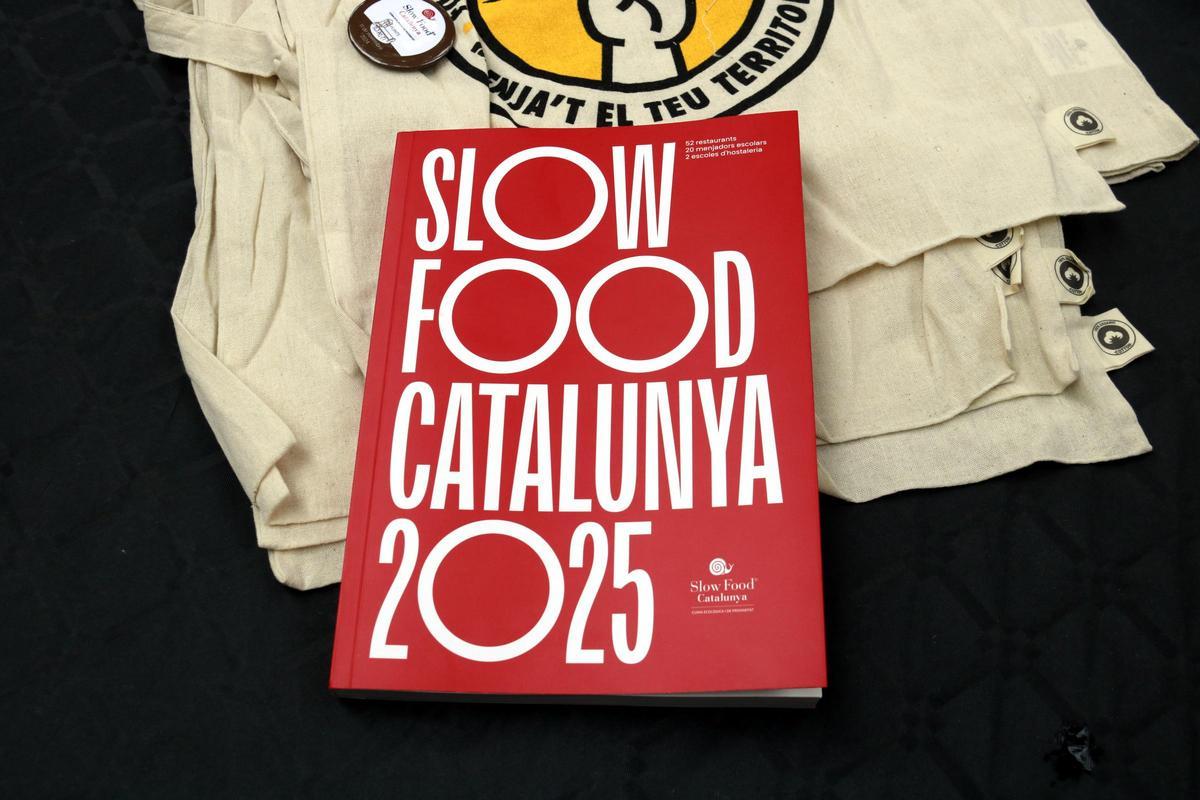 Portada de la nova guia d'Slow Food de Catalunya.