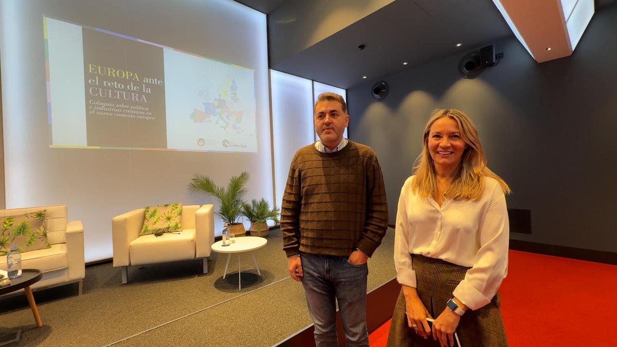 El Club LA NUEVA ESPAÑA acoge el coloquio "Europa ante el reto de la cultura", con motivo de la candidatura de Oviedo a Capital Europea de la Cultura en 2031