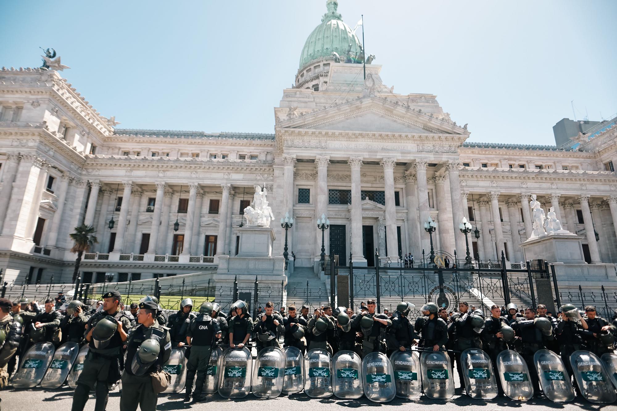 Comienza en Argentina el primer pulso del sindicalismo argentino al Gobierno de Milei