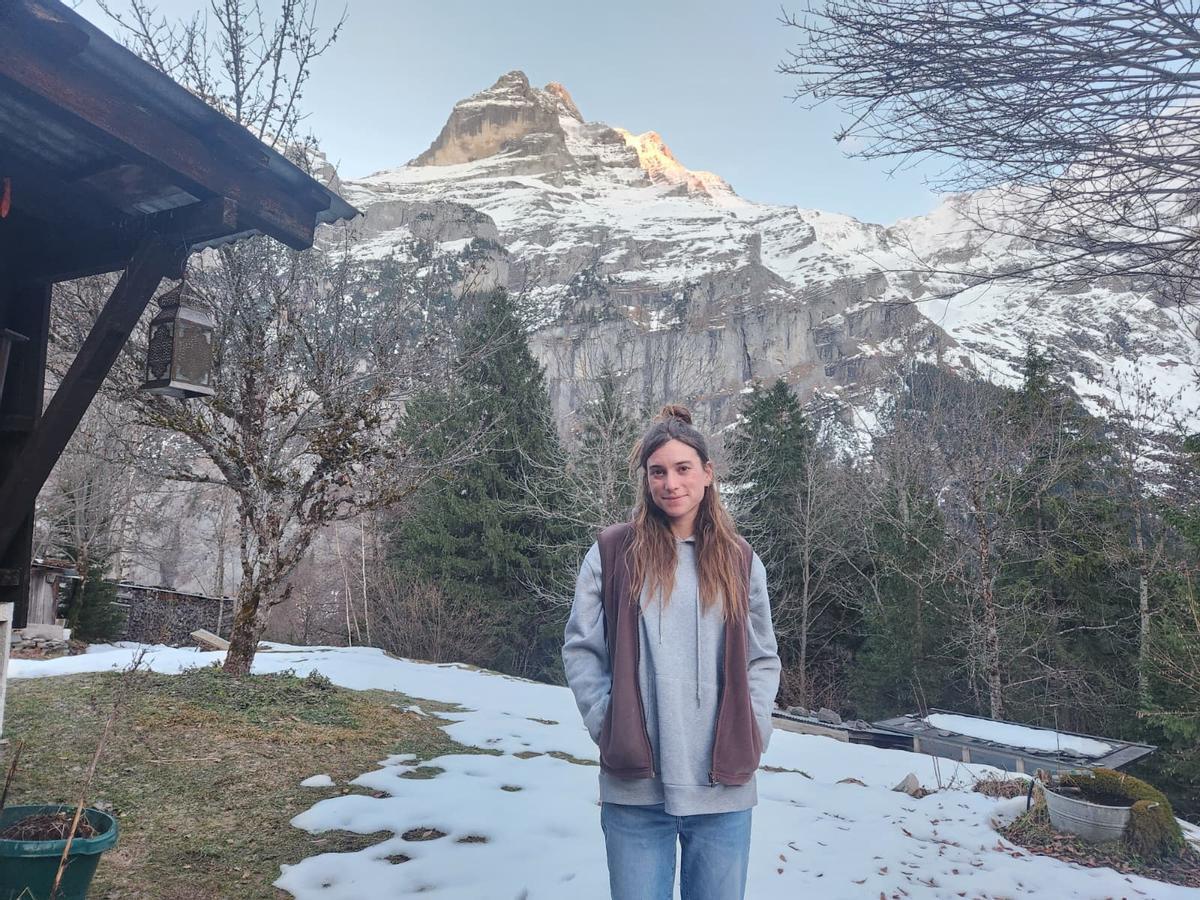 Mercè Riera comenzó trabajando en Suiza durante la temporada alta hace cuatro años.