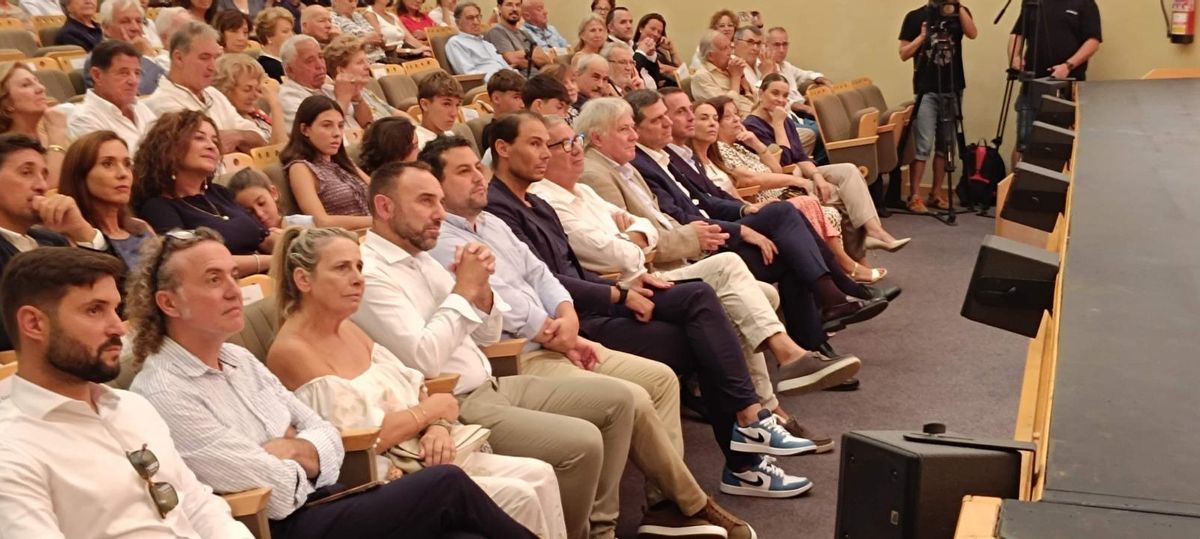 El auditorio de Sa Màniga se llenó para el homenaje