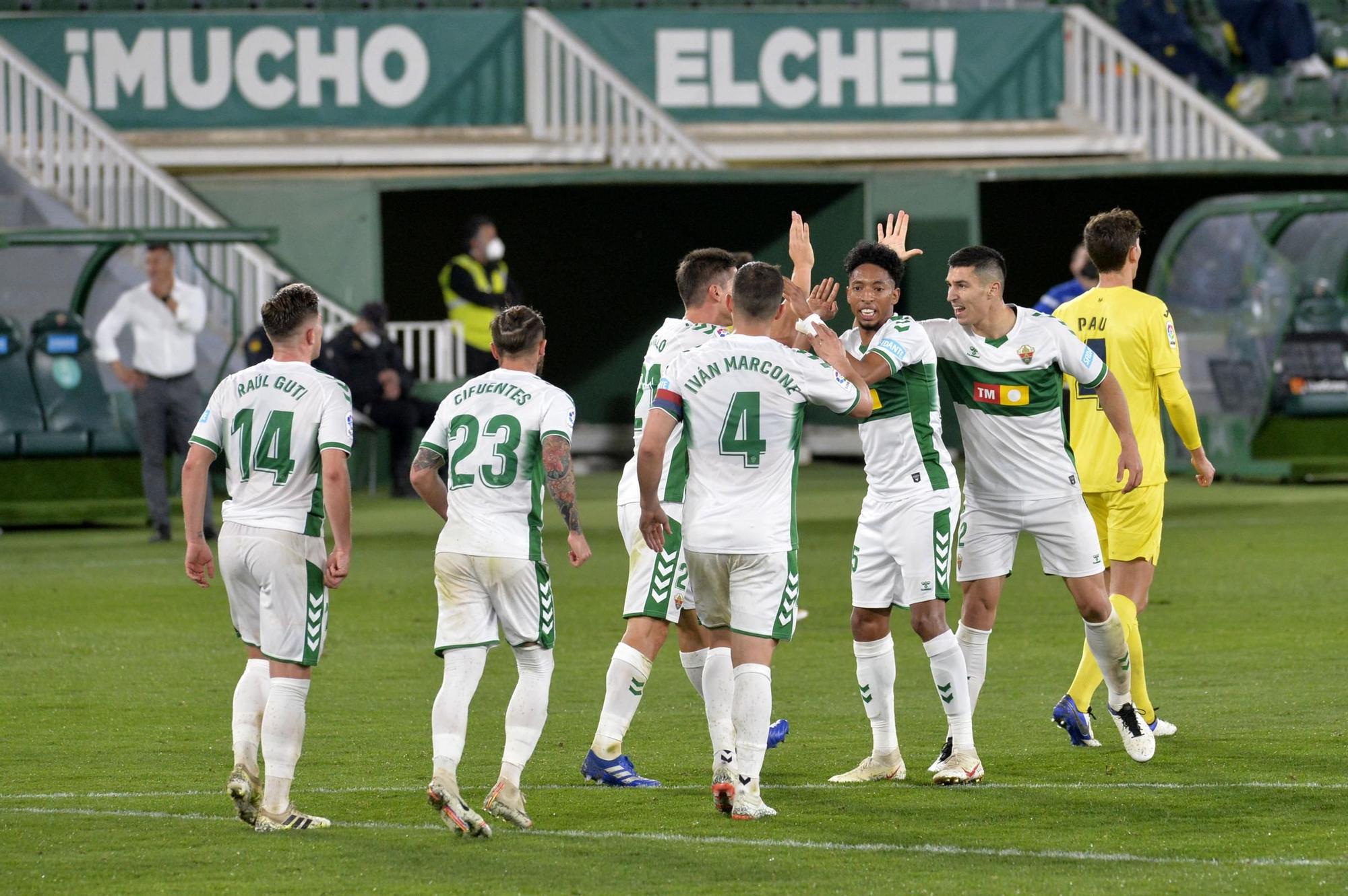 Elche CF - Villarreal, las imágenes del partido