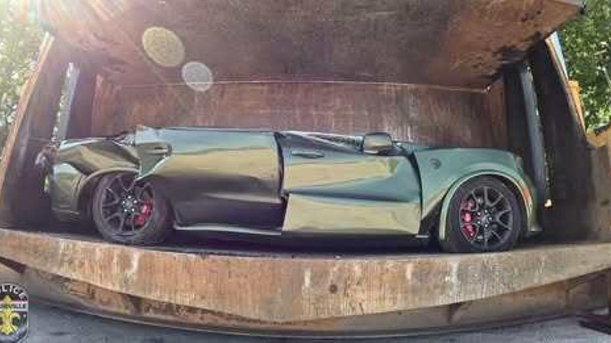 Así quedan los coches usados en las carreras ilegales