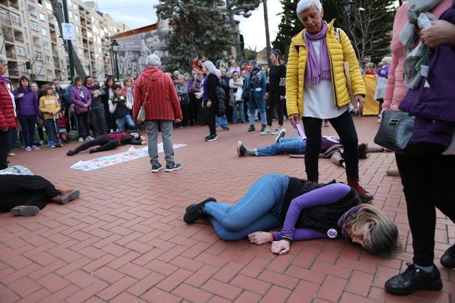 Así ha sido la manifestación del 8M en Alcoy