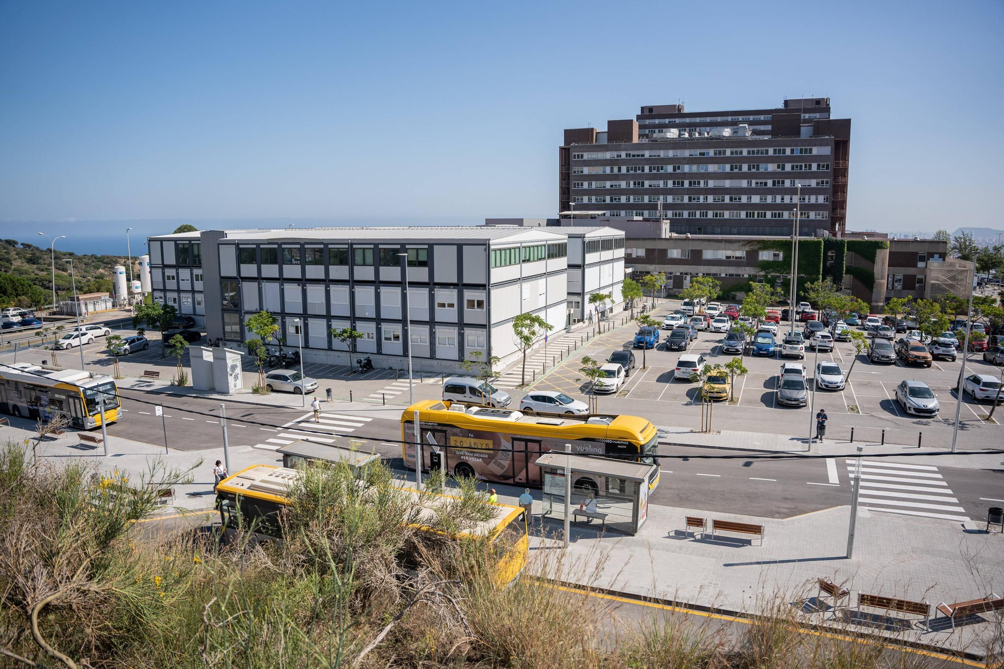 Vista del campus hospitalario de Can Ruti.
