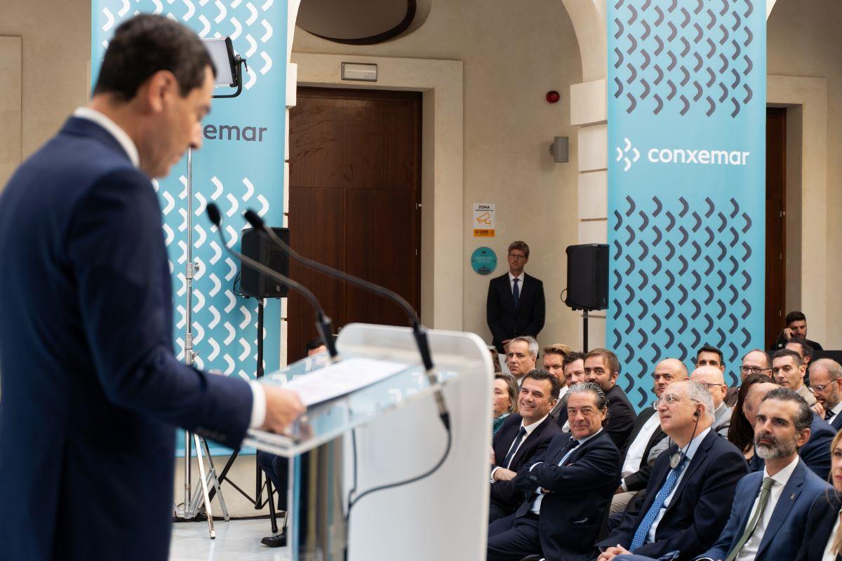 Discurso del presidente de la Junta de Andalucía, Juanma Moreno.