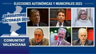 Listas del 28M: Estos son los candidatos a las elecciones autonómicas de la Comunitat Valenciana