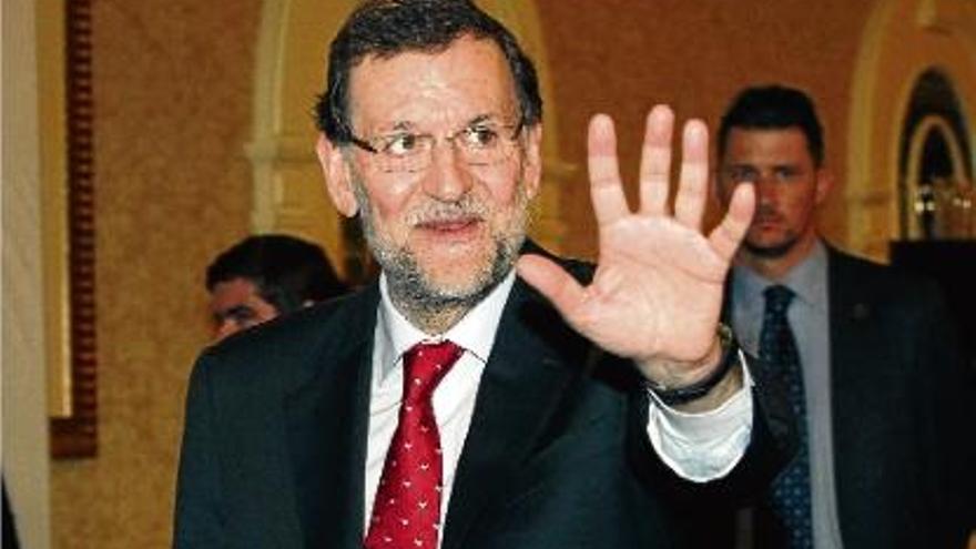 Rajoy va assegurar que els pobles només legitimen els seus representants a les eleccions.