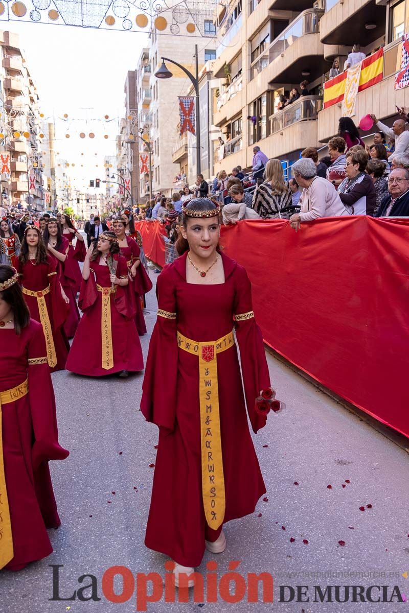 Procesión de subida a la Basílica en las Fiestas de Caravaca (Bando Cristiano)