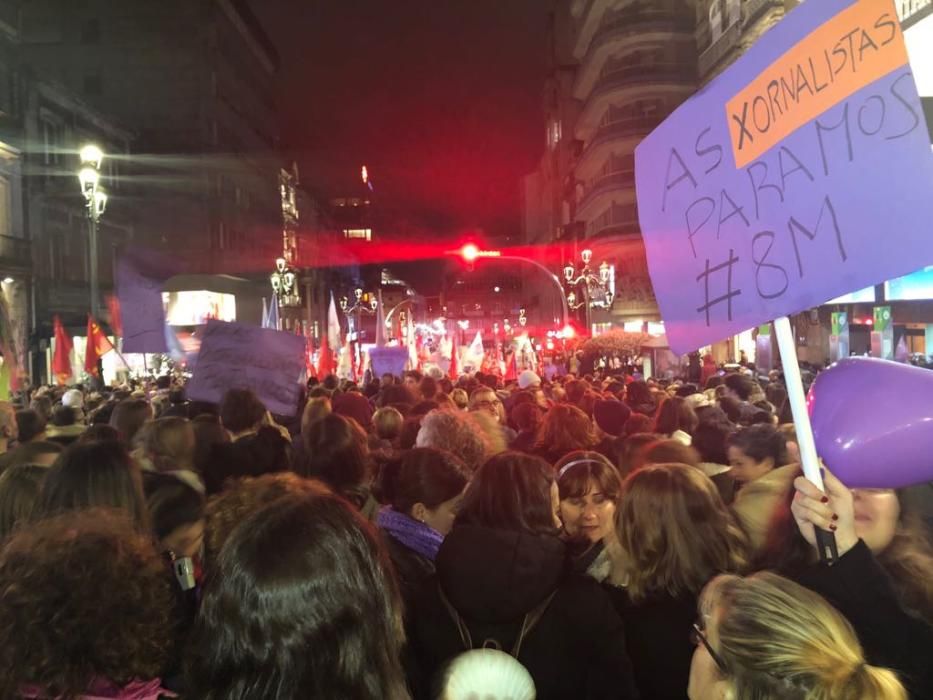 Manifestación del 8-M en Vigo