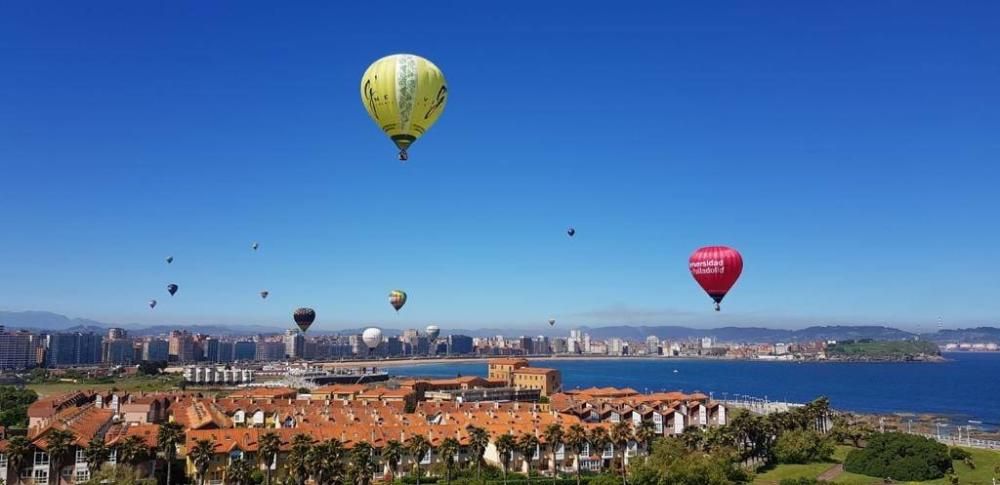 Las impresionantes imágenes de Gijón desde el aire