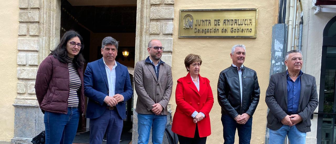 Alcaldes de IU y PSOE del sur de la provincia, han animado a participar en la manifestación por la sanidad pública del 25 de marzo.
