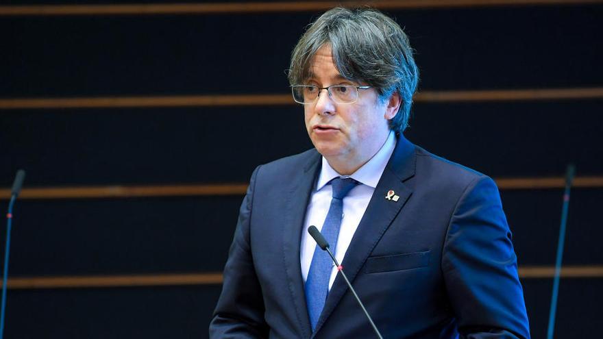 L&#039;expresident de la Generalitat i líder de JxCAT, Carles Puigdemont