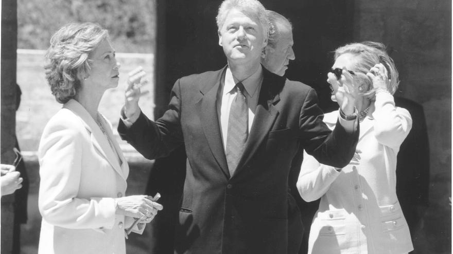 Se cumplen 25 años de la visita de Bill y Hillary Clinton a Mallorca