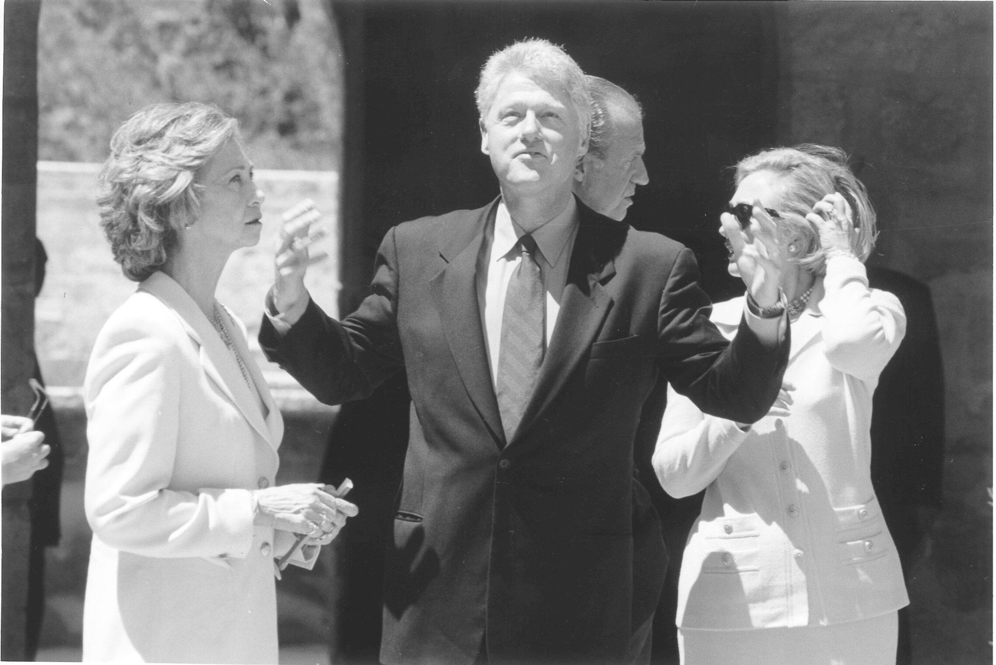 Se cumplen 25 años de la visita de Clinton a Mallorca