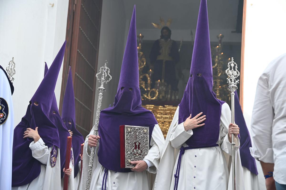 Nuestro Padre Jesús de la Sangre en Capuchinos, en una imagen de archivo.