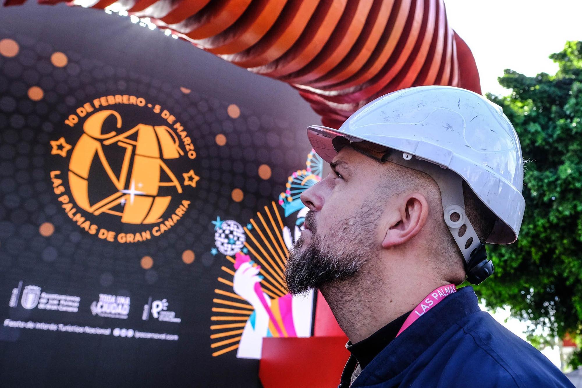 Visita al escenario de Studio 54 del Carnaval de Las Palmas de Gran Canaria