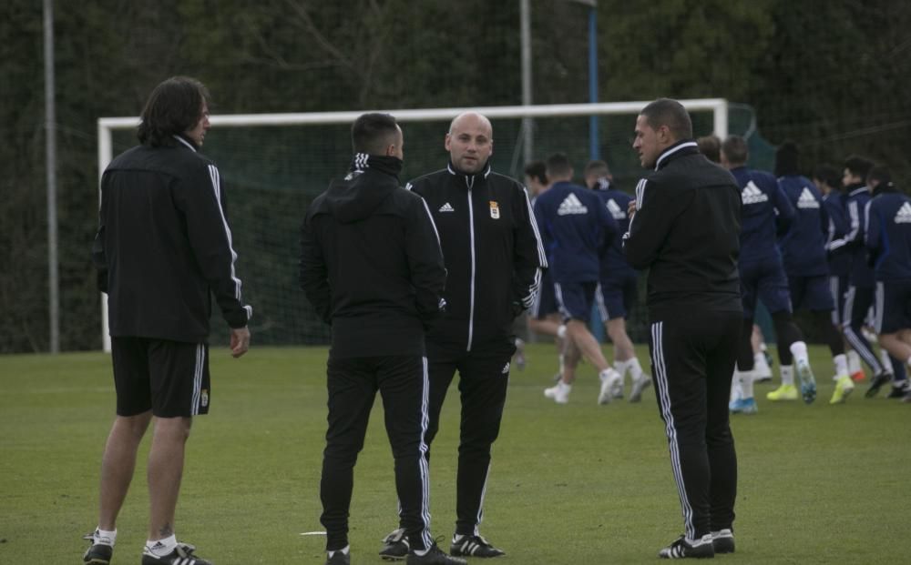 Entrenamiento del Real Oviedo