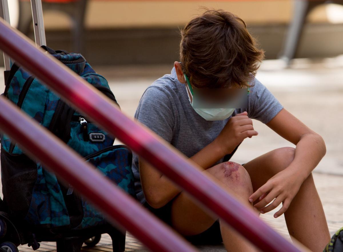 Síntomas de covid en niños con la variante Ómicron.