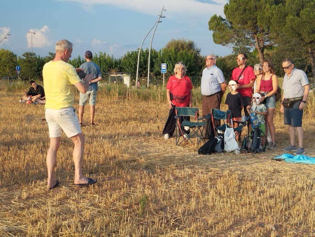 Les millors imatges de l'eclipsi a Manresa