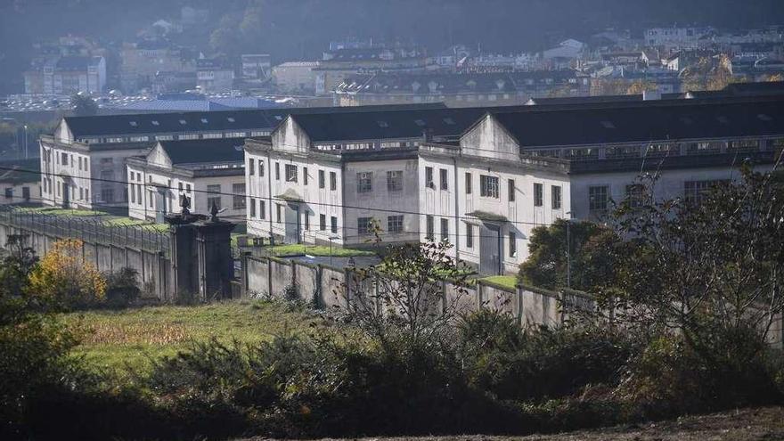 Instalaciones de la fábrica de armas de A Coruña, en Pedralonga.