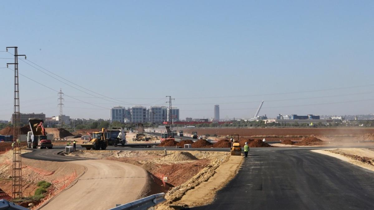 Obras en Sevilla.