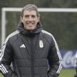 Guillermo Almada, ayer, en el entrenamiento del Oviedo en El Requexón. | JUAN PLAZA