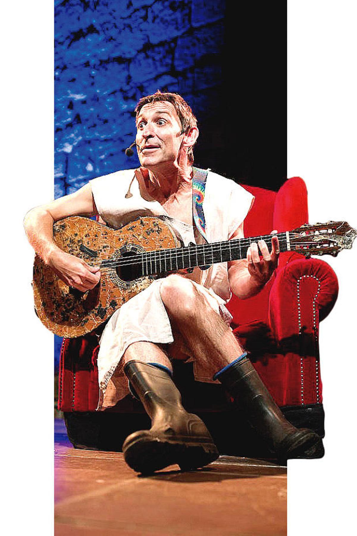 Albert Pla en una actuación este año.