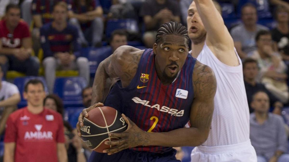 Jalen Reynolds debutó en el Palau Blaugrana