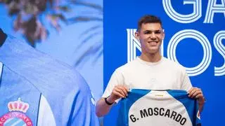 Moscardo, tercer fichaje de Monchi: "El proyecto del Espanyol es muy atractivo"