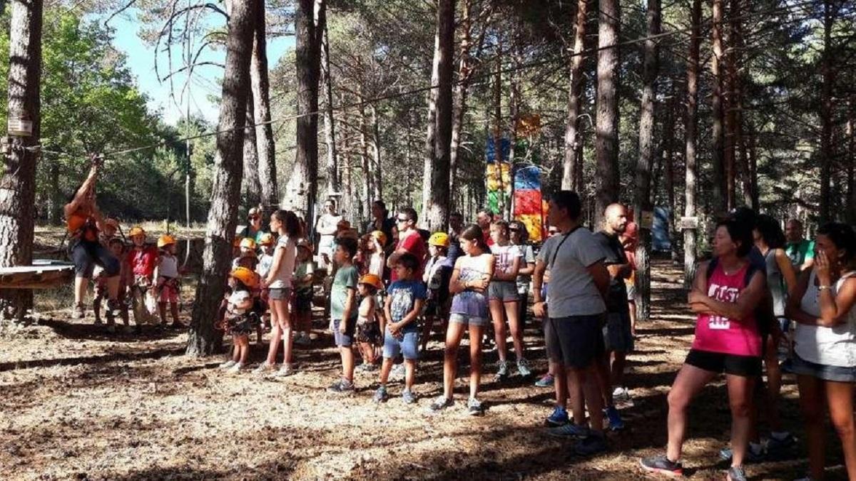 Campamentos en la provincia de Zamora (antes de la pandemia).