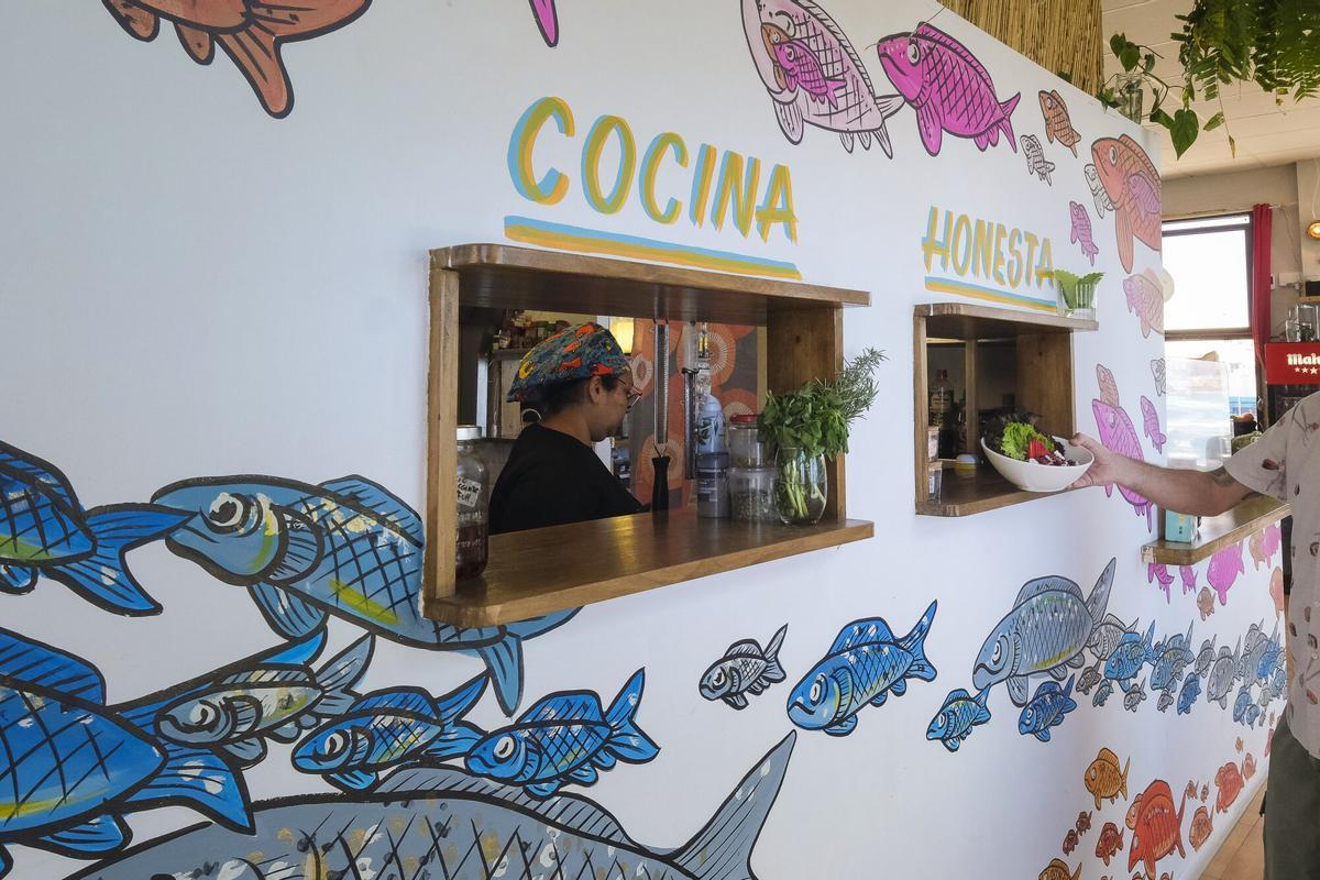 Selección de platos del restaurante Cantina Clandestina, en La Isleta