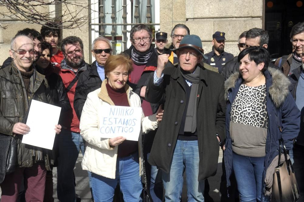 Preferentistas de A Coruña apoyan a Nicanor Acosta