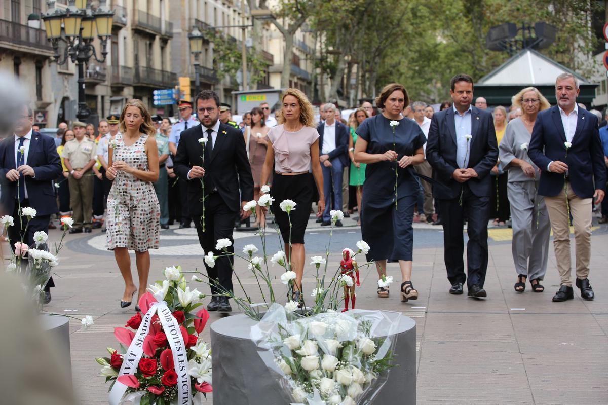 Barcelona no olvida cinco años después de la masacre terrorista que enmudeció La Rambla