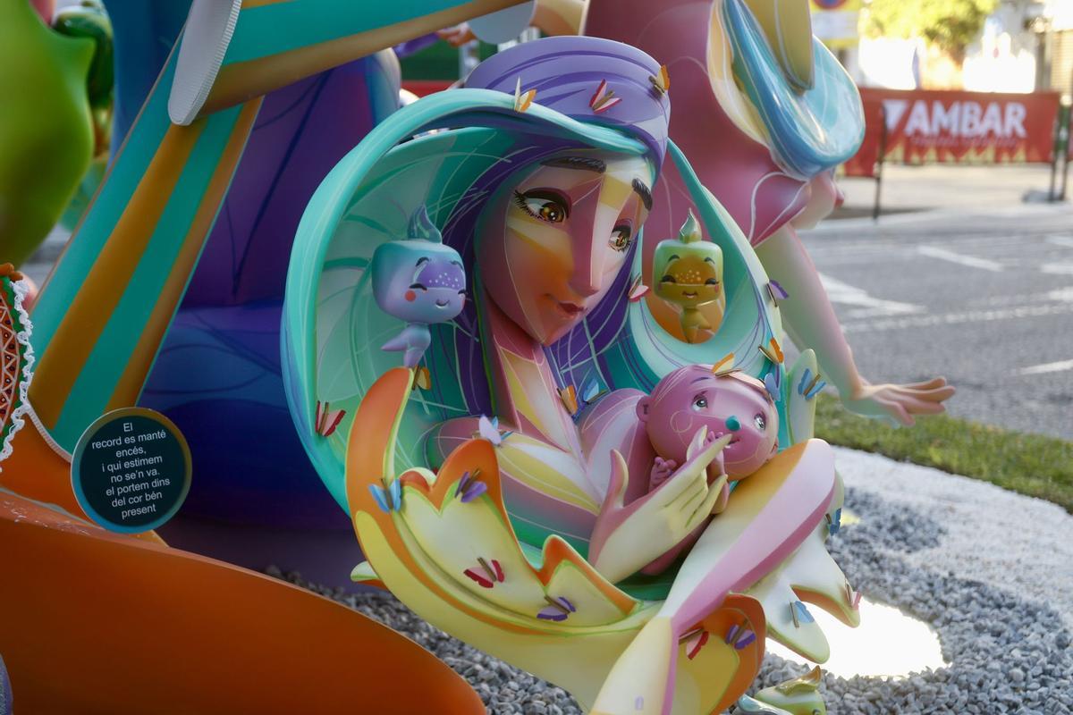 Una falla con Alma: el monumento con el que Exposición-Micer Mascó quiere alcanzar la gloria en Infantil