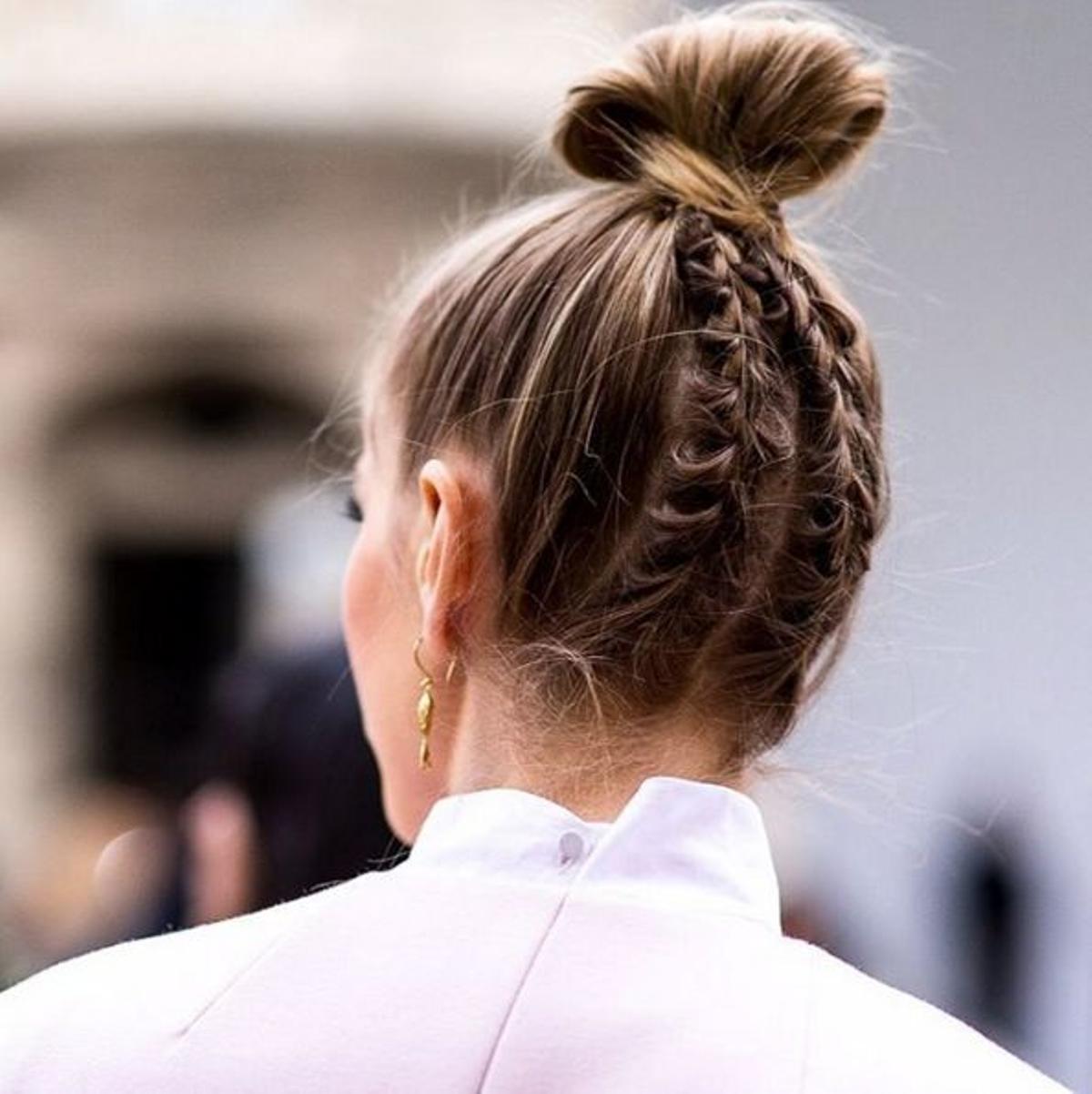 La trenza de Lena Perminova