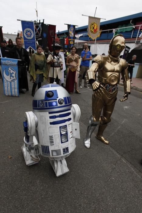 Desfile de "Starwars" en Metrópoli