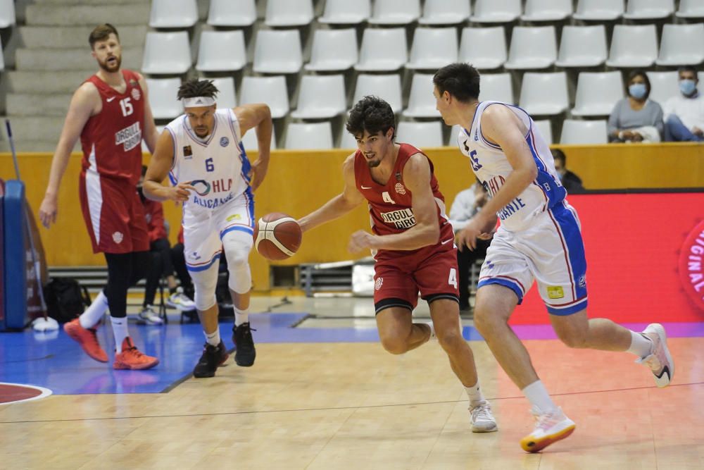 El debut del Bàsquet Girona a la LEB Or en imatges