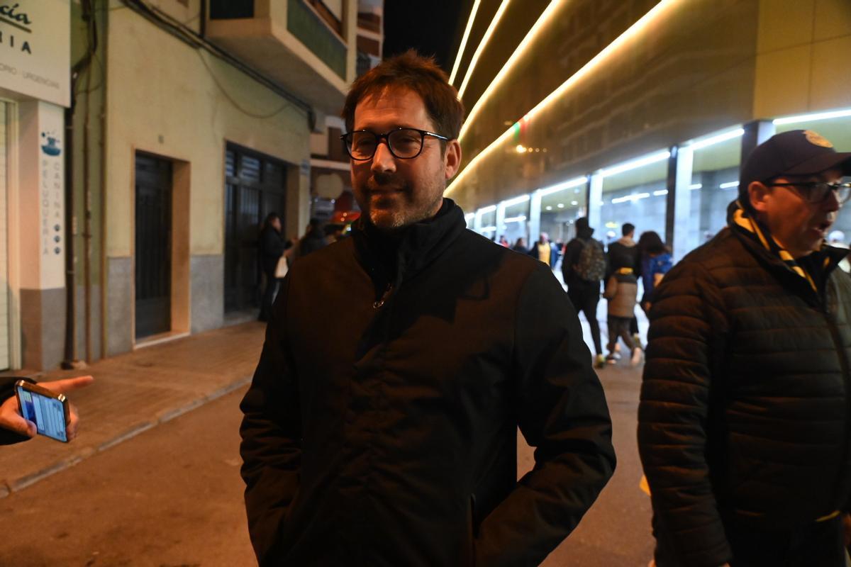 Vicente Andrío, aficionado del Villarreal que habla en la encuesta de la selección española.