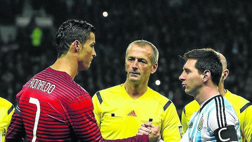 Argentina-Portugal 45 minutos para la Pulga y CR