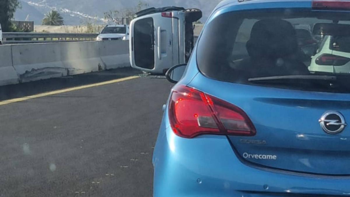 Imagen del accidente.