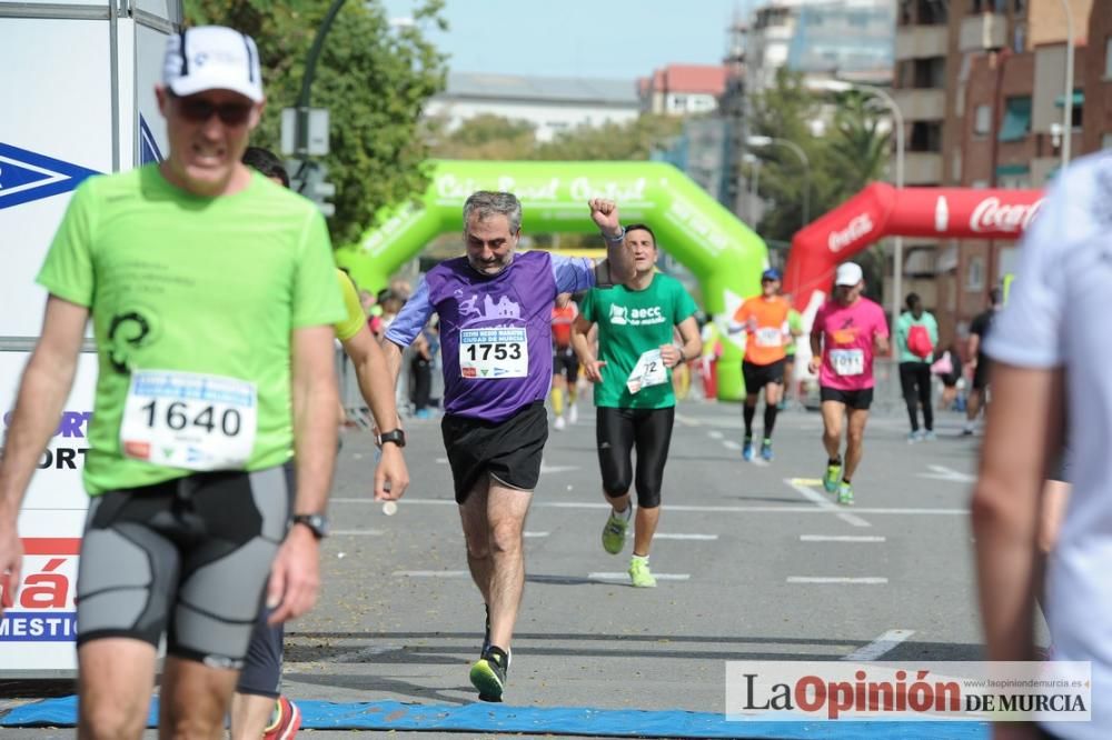 Media Maratón de Murcia: llegada (2ª parte)