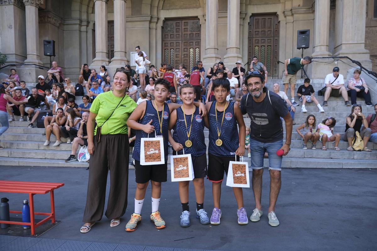 Imatges del 3x3 de la Festa Major de Manresa