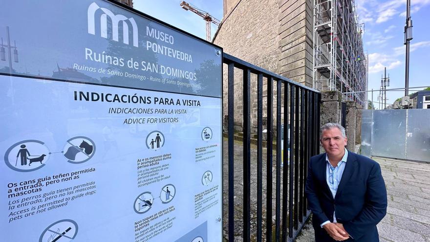 Pontevedra inicia la limpieza de las Ruinas de Santo Domingo