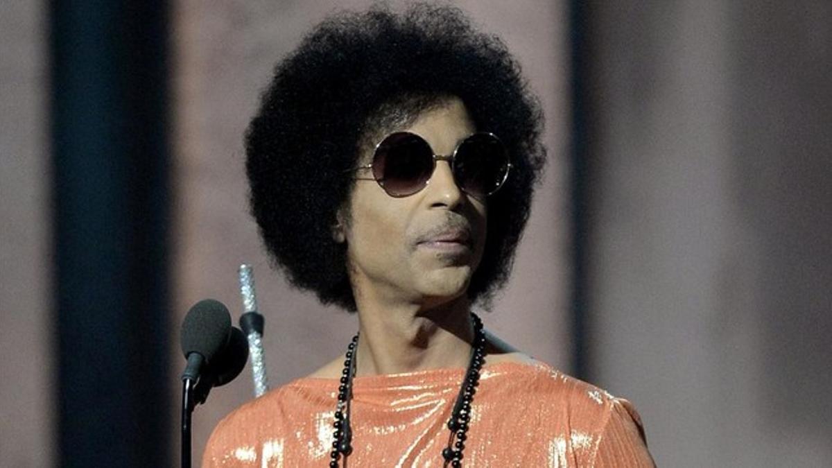 Prince, en los últimos premios Grammy, en febrero del 2015.