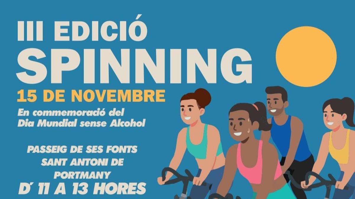 Cartel del Día sin Alcohol de Sant Antoni
