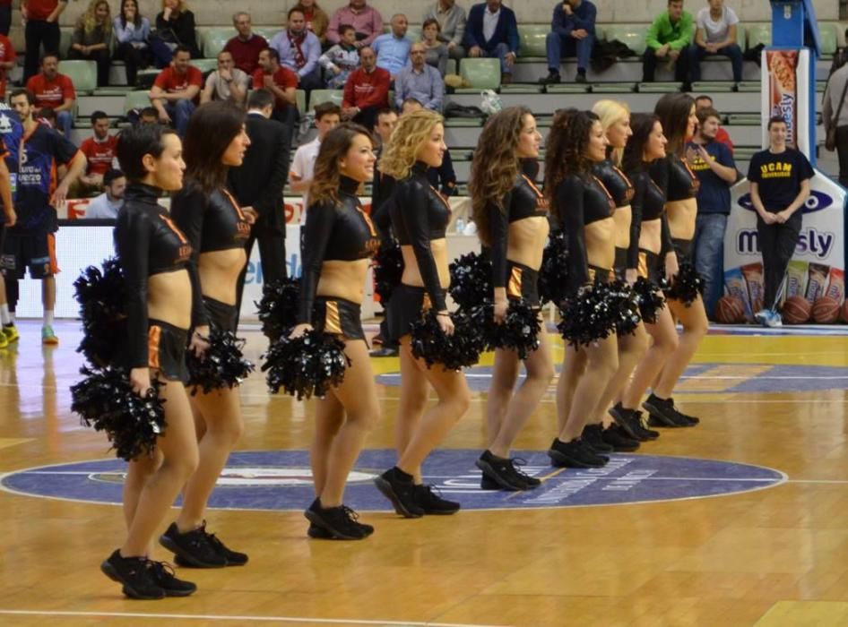 Las cheerleaders del CB Murcia, desde sus comienzo