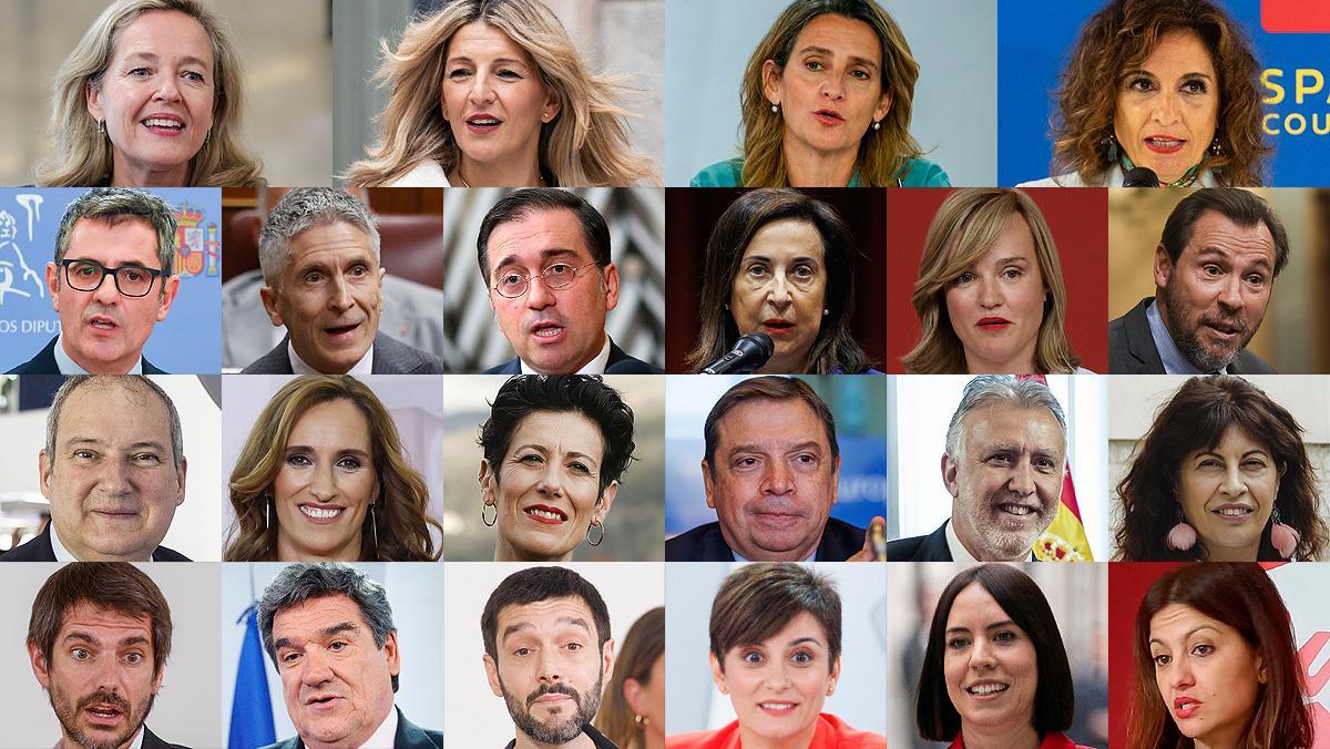 Estos son los 22 ministros del nuevo Gobierno de Pedro Sánchez