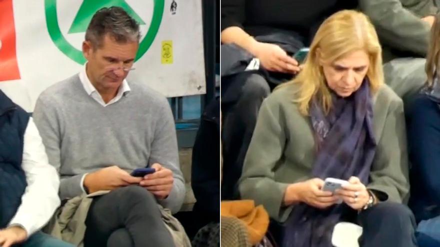 Así ha sido el tenso reencuentro entre Iñaki Urdangarin y la infanta Cristina