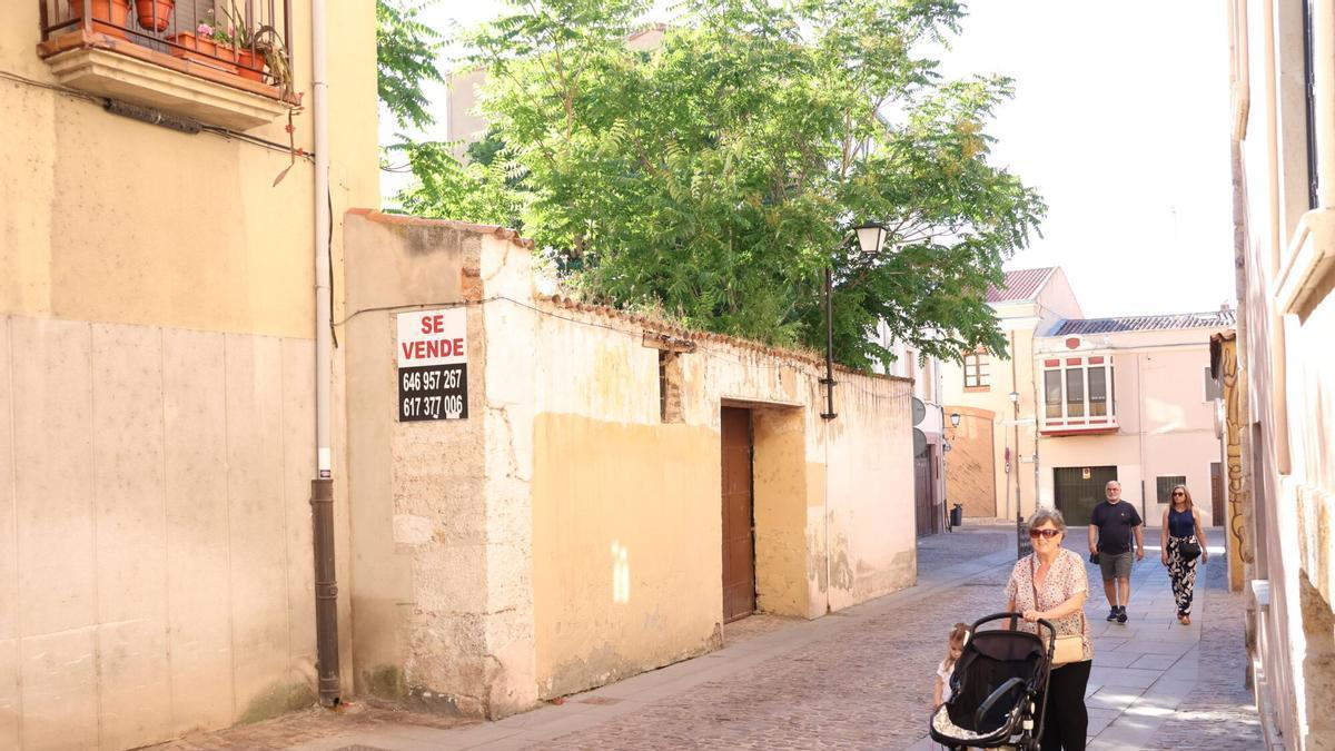 Edificios y viviendas del área incluida en el Plan Especial del Casco Histórico de Zamora